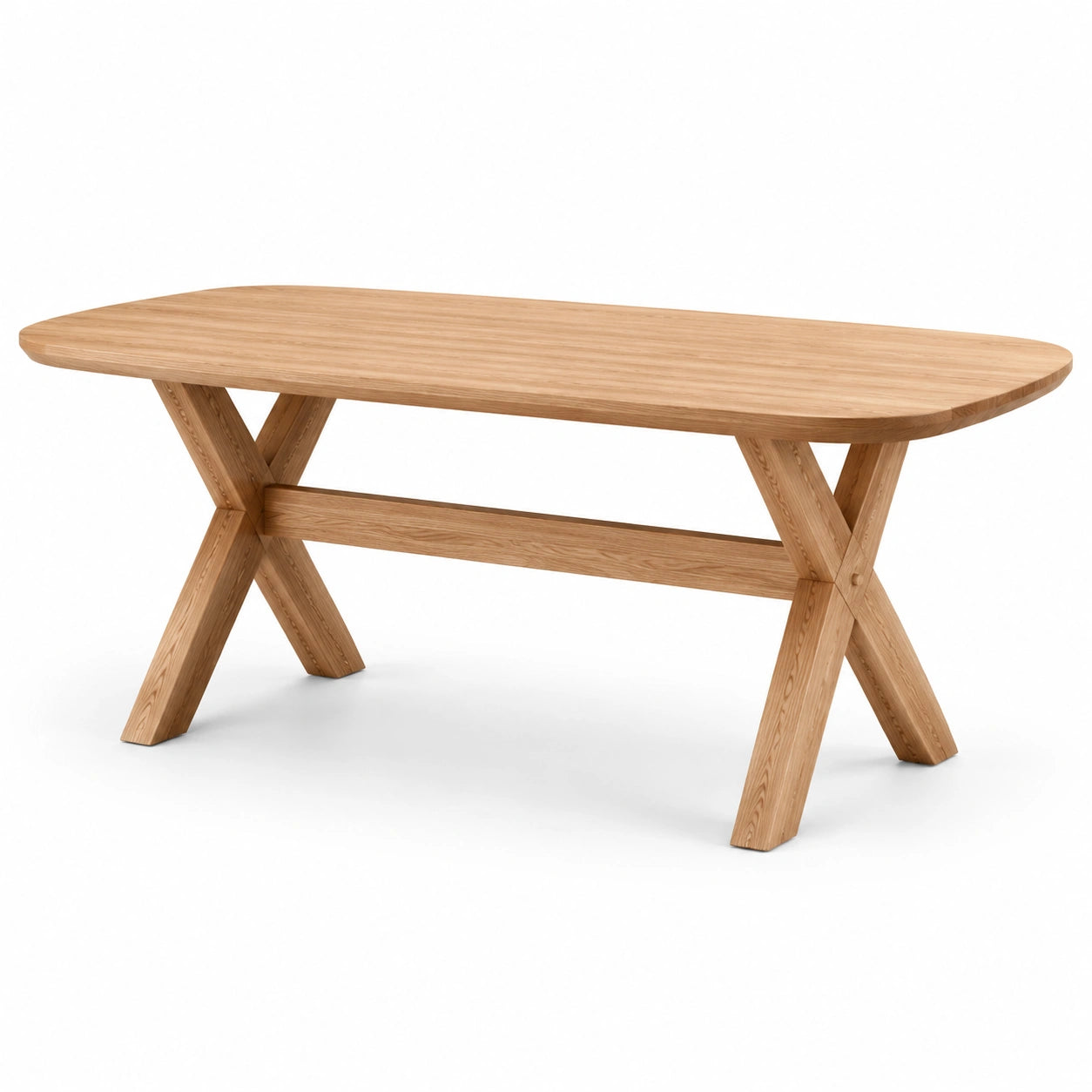 Tavolo da pranzo rettangolare in legno di rovere